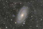 M81とM82銀河と分子雲