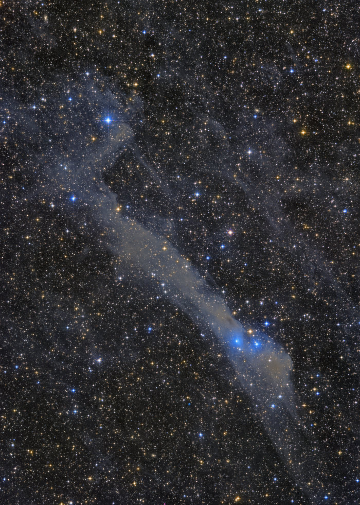 vdB158とLDN534付近の分子雲