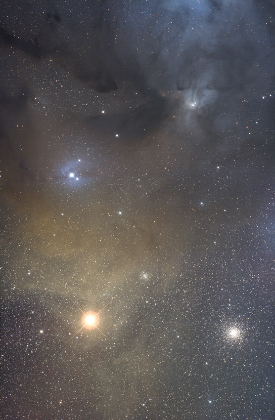 アンタレス付近の散光星雲