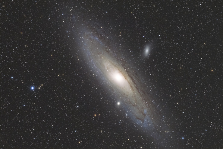 M31とアンドロメダ座
