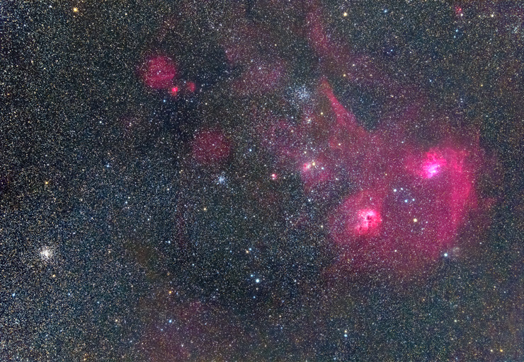 ぎょしゃ座の散開星団 M36 M37 M38