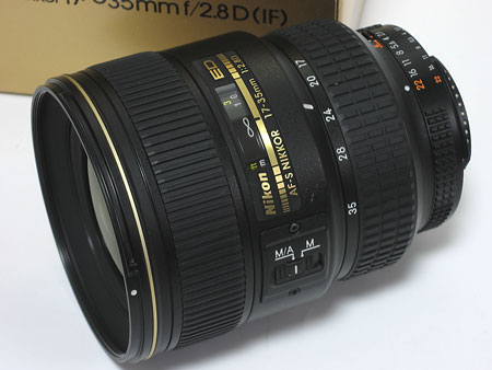 ニコン AF-S ZoomNikkor17-35mm F2.8D | 天体写真の世界
