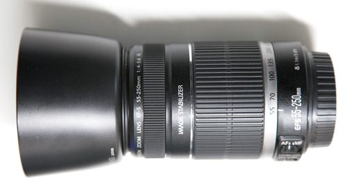 Lm EF-S 55-250mm F4-5.6 IS