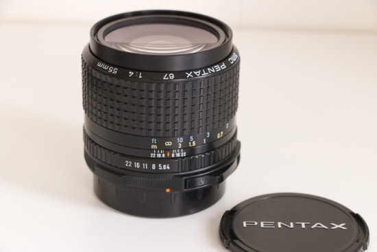 �y���^�b�N�X SMC PENTAX67 55mmF4 �����Y�̒���