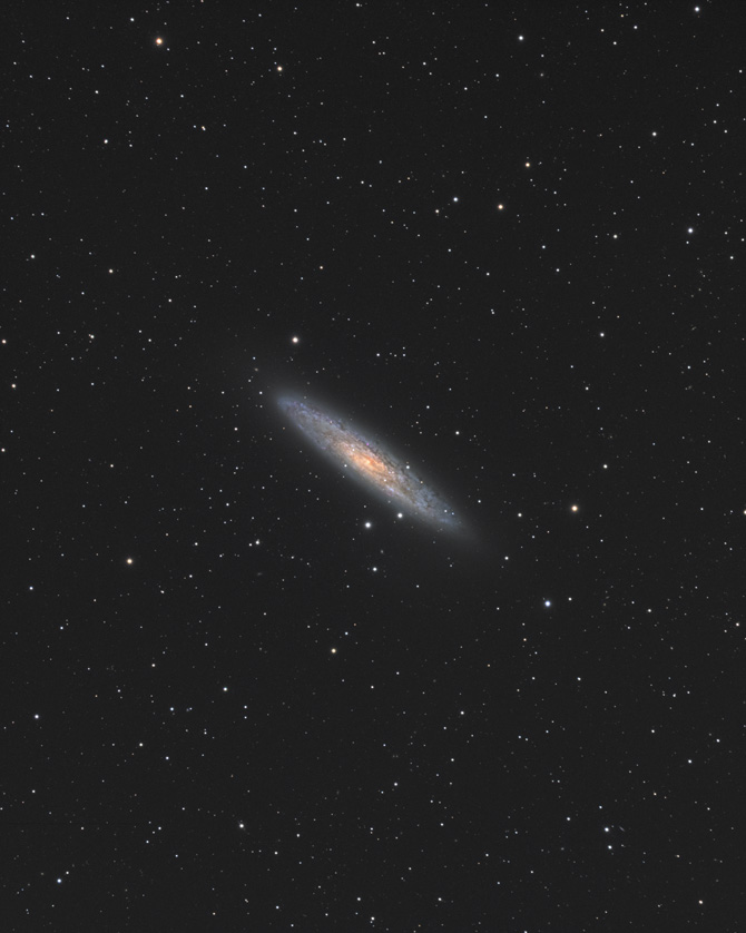 ちょうこくしつ座 NGC253銀河