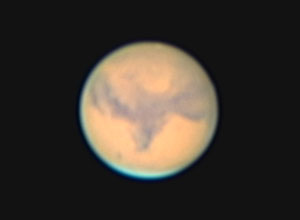 火星の撮影
