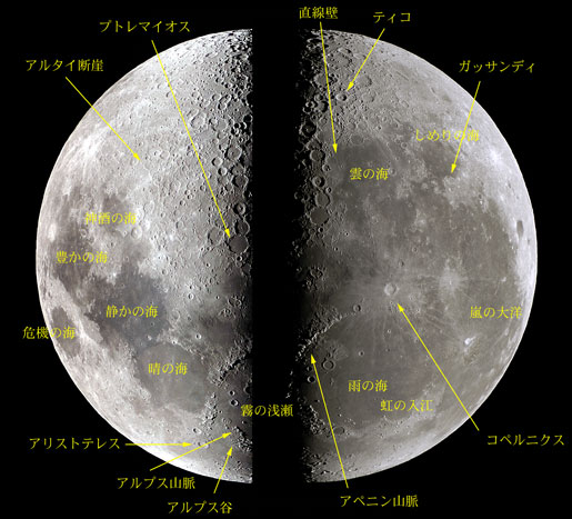 月面写真