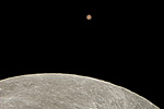 月と火星の大接近