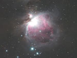 オリオン星雲の写真素材