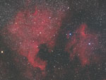 北アメリカとペリカン星雲