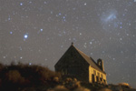 大小マゼラン星雲と善き羊飼いの教会