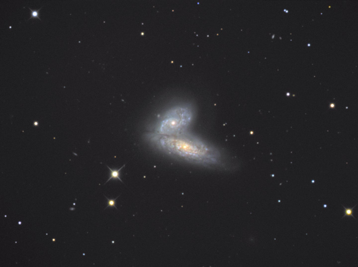 NGC4567とNGC4568銀河