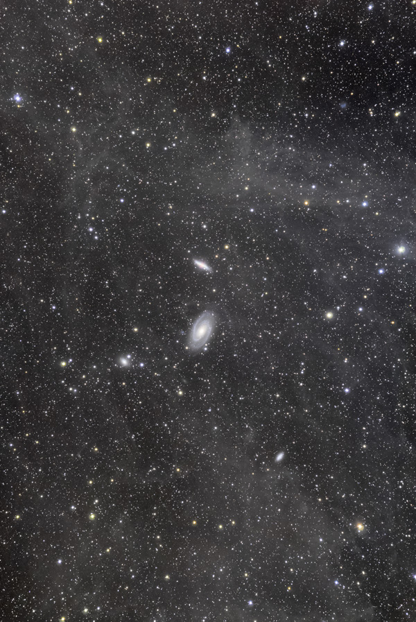 M81、M82銀河周囲の分子雲