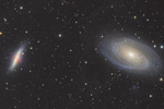 M81とM82銀河