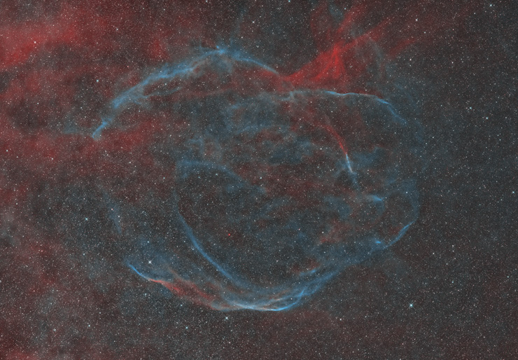 はくちょう座の超新星残骸 SNR G65.3+5.7