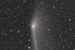 アンチテイルが伸びたパンスターズ彗星