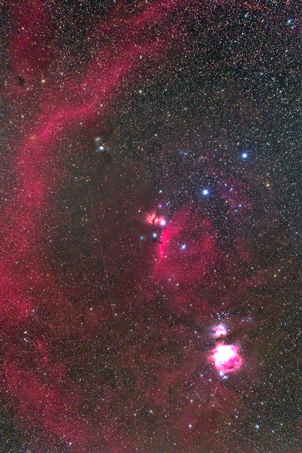 NGC2477とガム星雲