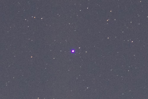 ニコンAiAF Nikkor85mmF1.8DとニコンD70で撮った星の写真