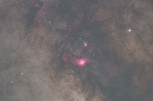 SWAT-350で撮影した夏の星雲写真