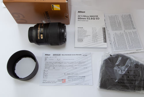 AF-S Micro NIKKOR 60mm f/2.8G ED中古品の商品写真