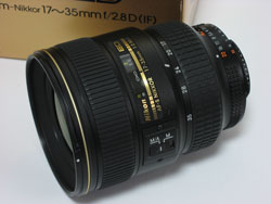 ニコンAi AF-S Zoom-Nikkor ED 17-35mm F2.8D (IF)レンズ