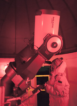 マウントジョン天文台の天体望遠鏡