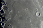 月面写真 直線壁