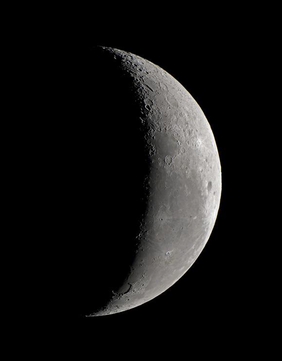 有明の月の写真