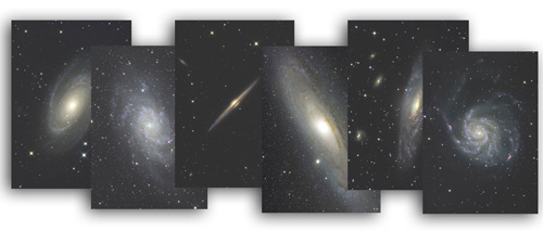 銀河の写真6枚セット