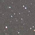 キヤノンEF200mm F2L IS USMの左下隅星像