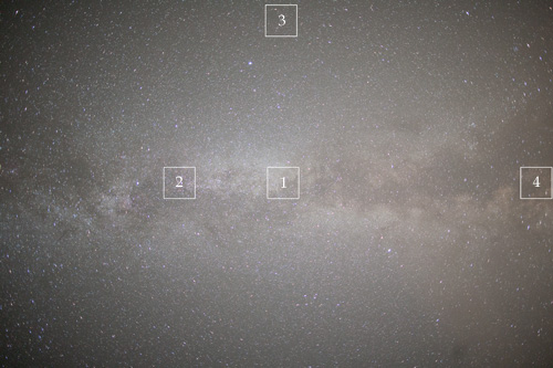 キヤノンEF24F1.4LIIで撮影した星空