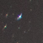 シグマ 20mm F1.4 DG HSMの左上隅星像
