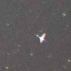 シグマ 20mm F1.4 DG HSMの右下隅星像