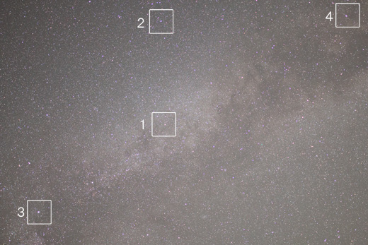 シグマ35mm F1.4 DG HSMで撮影した星空