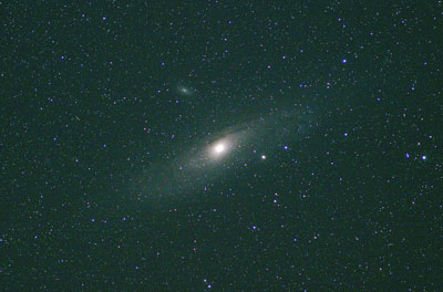 ニコンD100で撮影したアンドロメダ銀河