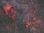 デネブ周辺の散光星雲