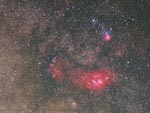M8付近の天の川