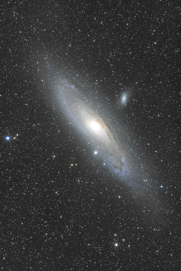 アンドロメダ座のM31銀河