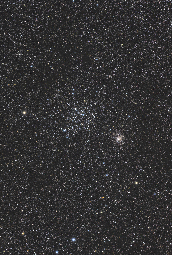 ふたご座の散開星団 M35