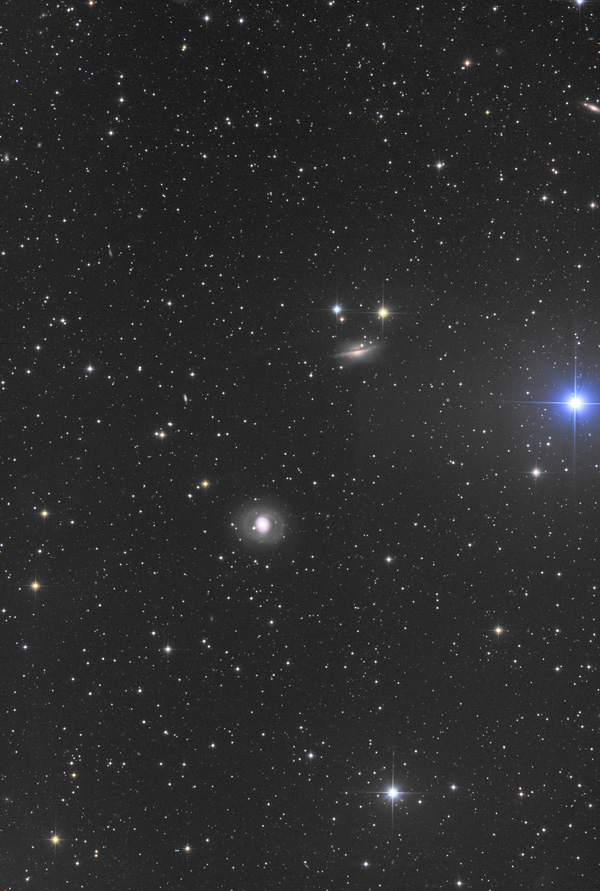 M77とNGC1055銀河